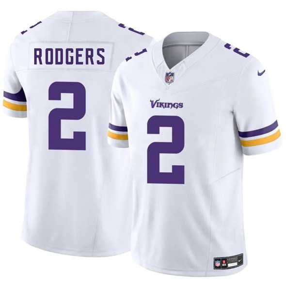 Men & Women & Youth Minnesota Vikings #2 Isaiah Rodgers White 2025 F.U.S.E. Vapor Limited Stitched Jersey->minnesota vikings->NFL Jersey